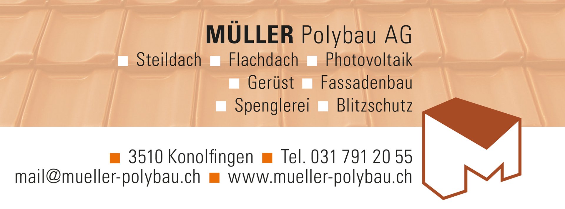 Bronzesponsor - Müller Polybau AG